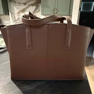 Elegant Brown Tote Bag
